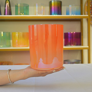Bol chantant en cristal de quartz HF Alchemical <span class=keywords><strong>Dawn</strong></span> Radiance pour bain sonore thérapeutique, instrument de méditation et de yoga - Product Image 6