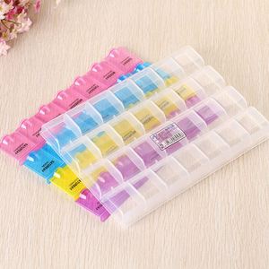 กล่องยาคุณภาพดี 7 วัน กล่องยาแบบรายสัปดาห์ 28 ช่อง กล่องจัดยา - Product Image 4