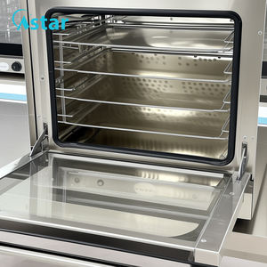 रोटी और केक इलेक्ट्रिक परिप्रेक्ष्य के लिए उच्च गुणवत्ता 4-ट्रे वाणिज्यिक बेकरी संवहन ओवन उपकरण - Product Image 5