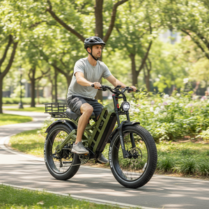 Bicicleta Eléctrica de Montaña de 26 Pulgadas, 750W, 48V, 60Ah, 7 Velocidades, Frenos de Disco Hidráulicos - Product Image 1