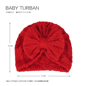 <strong>Baby</strong> Knitted <strong>Headband</strong> and Bows <strong>Baby</strong> Turban <strong>Headbands</strong> - Product Image 4
