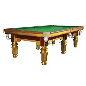 Table de billard snooker anglaise standard en vente chaude, 12 pieds, OEM, plateau en <span class=keywords><strong>ardoise</strong></span>, coussin en caoutchouc, 9 pieds, 10 pieds, 8 pieds, tables de billard - Product Image 2