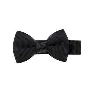 40 Colors Handmade Small Solid Lovely Hair <b>Bow</b> Ribbon With Full Lined Metal Hair <b>Clip</b> for Little Girls - Product Image 2