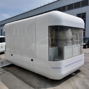 Remorque mobile réfrigérée en acier inoxydable pour la vente de restauration rapide, aliments surgelés et glaces - Product Image 3