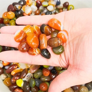 Wholesale Natural Crystal Carnelian Red Agate Carved <strong>Chakra</strong> Fengshui Healing Folk Crafts <strong>Stones</strong> 1.5-4.5cm DIY Holiday Decor - Product Image 5