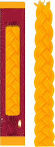 <span class=keywords><strong>Bougie</strong></span> Havdalah en <span class=keywords><strong>cire</strong></span> <span class=keywords><strong>d</strong></span>'<span class=keywords><strong>abeille</strong></span> tressée OHR CANDLES - <span class=keywords><strong>Cire</strong></span> <span class=keywords><strong>d</strong></span>'<span class=keywords><strong>abeille</strong></span> <span class=keywords><strong>pure</strong></span> - <span class=keywords><strong>Bougie</strong></span> de Shabbat - Cadeau de Judaïca pour Shabbat - Tresse plate - 1 paquet - Product Image 4