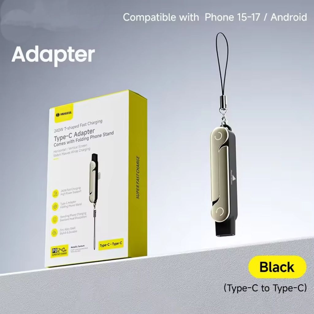 Adaptateur de support 65 W, noir