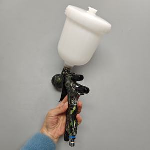 <span class=keywords><strong>Pistolet</strong></span> de pulvérisation HVLP NOUVEAU TYPE 1.3mm Buse UNIQUE Outil de <span class=keywords><strong>peinture</strong></span> de voiture automatique Bon 600ml Article No.LYH-8800A - Product Image 4