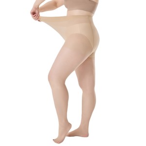 Collants ultra fins super maxi transparents pour femmes, haute élasticité, anti-accroc, sans couture, doux, respectueux de la peau, pour les grandes tailles - Product Image 5