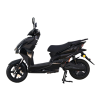 Vélo électrique avec moteur sans balais de 1500W, cadre en alliage d'aluminium, frein à disque, batterie au plomb-acide, vélo électrique intelligent