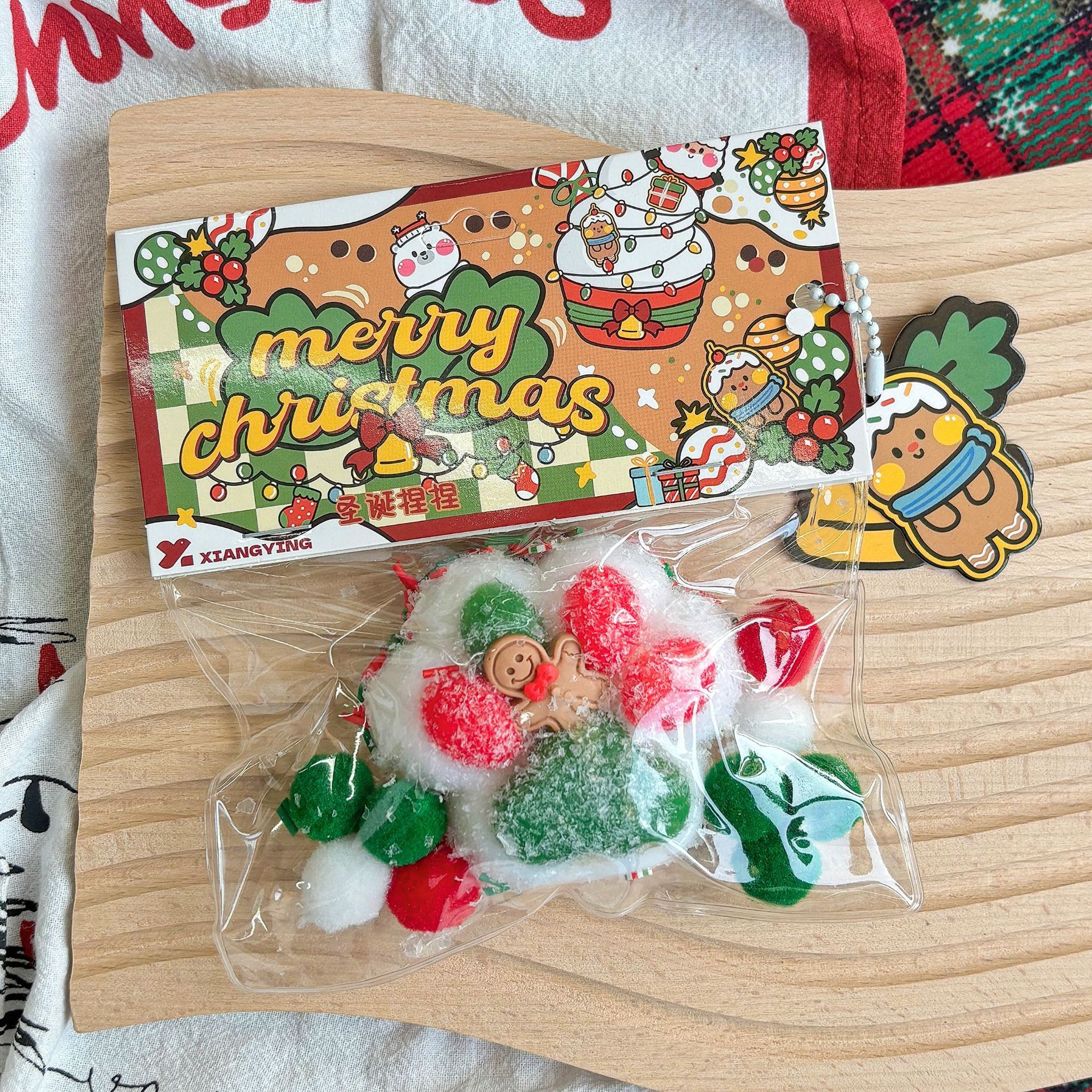 Patte de chat flocon de neige de Noël
