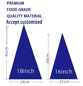 Paquet de rouleaux triangulaires de grande taille de 18 pouces Sacs à pâtisserie durables Épaissir les outils de décoration de gâteaux Sacs de fabrication de chocolat - Product Image 3