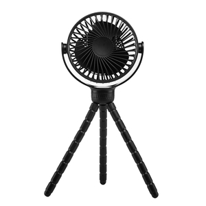 Ventilador de refrigeración con forma de pulpo colgante para acampar al aire libre inteligente, uso de múltiples escenarios, cubierta desmontable de mano, ventilador para cochecito de bebé - Product Image 3
