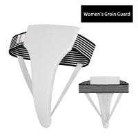 Protection de Groin pour Hommes et Femmes en Taekwondo, Coque en PU, Doublure Intérieure en EVA, Absorption des Chocs, Équipement de Protection pour l'Entraînement et le Sparring