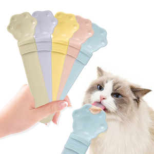 Petmate <b>Cat</b> Treat Feeder <b>Bowl</b> Plastic Cute Rounded Shape Easy To Clean Indoor Outdoor Use For <b>Cats</b> - Product Image 3