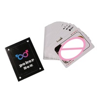 Jeu de cartes de poker sexuel, cartes de jeu de posture pour couple, équipement de bondage sexuel