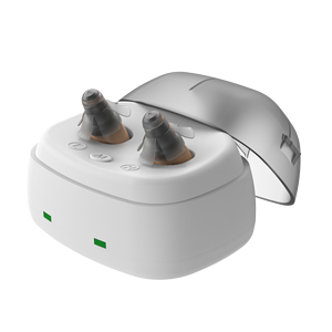 เครื่องช่วยฟังแบบชาร์จไฟได้ออกแบบใหม่สำหรับอุปกรณ์ช่วยฟังคนหูหนวก - Product Image 1