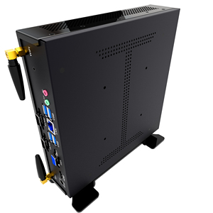 Linux Ubuntu Quad Core J4125 J4105 Fanless Mini PC 4GB Video Gigabit Ethernet Dual COM LAN for Industrial New <strong>2</strong> RS232 RJ45 - Product Image 1