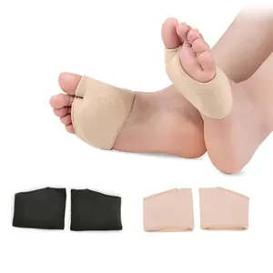Silikon metatarsal ağrı kesici ön ayak çorap yüksek topuklu ön ayak çorap koruyucu kapak anti kayma kalınlaşmış yarım boy ped