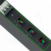 Bloc d'alimentation de rack PDU 380V-415V 12/15 ports PA45 6 broches 3 phases pour S21/T21