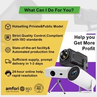 Proyector Inteligente HY 320 8K Quad Core Android 11 5G WIFI LED Vídeo 4K Full HD 1080P Mini Proyector de Cine en Casa 8K