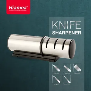 3-Stage Knife Sharpener Stainless Steel Knife Sharpener For Kitchen