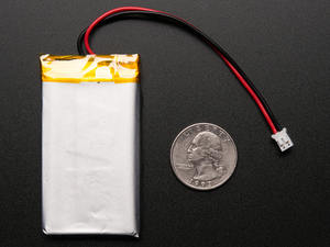 Lp552035 3.7v 350mAh 리튬이온 폴리머 리포 350mAh 배터리 3.7v 552035 UN38.3 인증 - Product Image 5