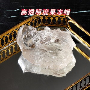 Flocons de cire de gelée transparente, matériau pour la fabrication de bougies, bougies DIY, cire blanche non toxique, origine Zhejiang - Product Image 1