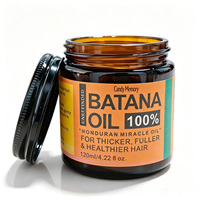Huile de Batana Pure pour Cheveux Bouclés 100% Non Raffinée Nourrit le Cuir Chevelu Sec Prévient les Pointes Fourchues Traitement de Repousse des Cheveux Beurre d'Huile de Batana