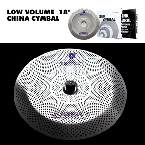 Beatello Expédition rapide 18 ''Cymbales silencieuses <span class=keywords><strong>Instrument</strong></span> <span class=keywords><strong>de</strong></span> percussion professionnel Cymbales CHINE à faible volume Prix bon marché pour batterie - Product Image 4