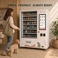 Máquina Expendedora Automática de Artículos para Mascotas, para Comida, Golosinas y Accesorios - Expendedora Inteligente Comercial de Acero Inoxidable Basada en la Nube