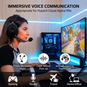 Microphone de jeu Cloud <span class=keywords><strong>Alpha</strong></span> de remplacement uniquement pour les casques de jeu <span class=keywords><strong>HyperX</strong></span> Cloud <span class=keywords><strong>Alpha</strong></span>/Mix - Product Image 5