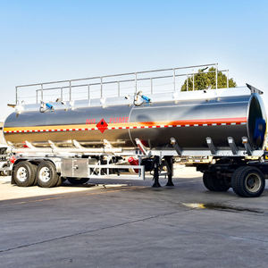 Semirremolque Cisterna de Combustible de Aluminio de 25000L de Capacidad Personalizado, Usado, de 2 Ejes, para el Mercado Africano - Product Image 4