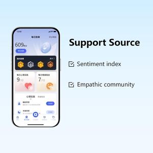 Genç öğrenciler için gerçek zamanlı zihinsel sağlık izleme akıllı bileklik özelleştirilebilir Web H5 ebeveyn App kaynak kodu dahil - Product Image 5