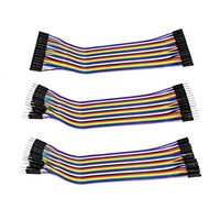 Kit de Cables de Conexión de 2.54mm, Macho a Macho, Macho a Hembra, Hembra a Hembra, para Protoboard, Experimentos Electrónicos DIY