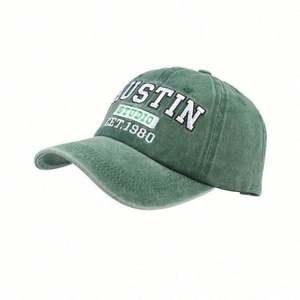 Casquette de baseball vintage pour homme, 6 panneaux, logo brodé 3D, effet délavé, casquette de sport - Product Image 5