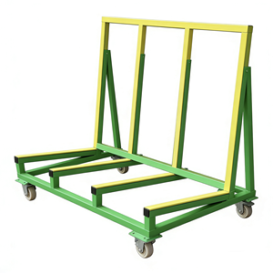 Chariot de transport de vitres AOCHEN, chariot de transport de carreaux de céramique, chariot de manutention de haute qualité, capacité de charge de 500 kg, 1 mètre de long - Product Image 5