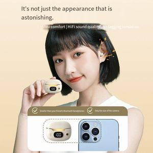 Audífonos DENIXI Ultra-mini Personalizados con Cancelación Activa de Ruido, Control Táctil LED, Resistentes al Agua IPX2, Estilo Intraaural - Product Image 5