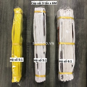 Cable de tela de grúa de carga de 3 toneladas, eslinga de telaraña verde de 7,5 cm, seguro duradero, 5:1, factor de seguridad, patrón plano, poliéster, necesidades de elevación de carga - Product Image 5