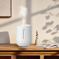 Humidificateur silencieux à prise CC de grande capacité 4L, idéal pour les chambres, les salons et les hôtels