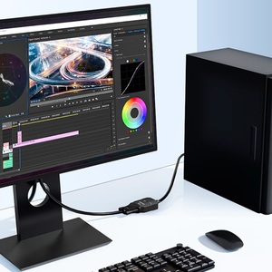 SAMZHE Convertidor DP <span class=keywords><strong>a</strong></span> <span class=keywords><strong>VGA</strong></span> 1920*1080/60Hz, Adaptador de Pantalla Compartida/Extensible <span class=keywords><strong>DisplayPort</strong></span> <span class=keywords><strong>a</strong></span> <span class=keywords><strong>VGA</strong></span> Hembra, Cable de Computadora <span class=keywords><strong>a</strong></span> TV o Proyector - Product Image 4