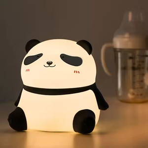 Decorazione della stanza creativa di vendita calda ha condotto la luce notturna ricaricabile USB del fumetto lampada da scuola materna animale carina lampada da notte per camera da letto utilizzata - Product Image 2