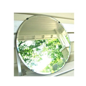 Modern Round Decorative Silver <b>Mirror</b> for Wall 2mm-6mm Thickness Frameless Design for Bathroom Hotel School Use - Product Image 1