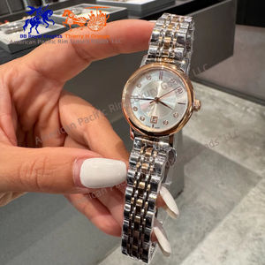 Nuevo Reloj de Cuarzo para Mujer, Elegante y Sencillo, de Acero Inoxidable, con Cierre de Mariposa, Reloj Exquisito para Mujer de Negocios - Product Image 1