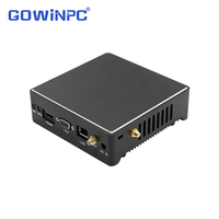 Controlador de Máquina Expendedora Sin Ventilador Intel N2840 J1800 J1900 con Retardo de Encendido y 8 Puertos USB para Comercio Inteligente y Tiendas Sin Personal