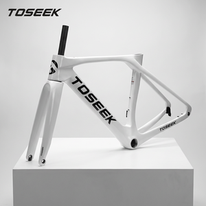 Cuadro de <span class=keywords><strong>Bicicleta</strong></span> de Carretera de Fibra de Carbono TOSEEK, Cuadro de <span class=keywords><strong>Bicicleta</strong></span> con Eje Pasante BBT47, Cuadro de Carbono para <span class=keywords><strong>Bicicleta</strong></span> de Carretera, Cuadro Ligero para <span class=keywords><strong>Bicicleta</strong></span> de Carreras OEM - Product Image 1