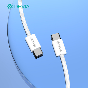 <span class=keywords><strong>C</strong></span>âble de charge rapide <span class=keywords><strong>USB</strong></span> 3.2 Type <span class=keywords><strong>C</strong></span> vers Type <span class=keywords><strong>C</strong></span> 60W PVC 3A Synchronisation des données pour téléphone portable - Product Image 1