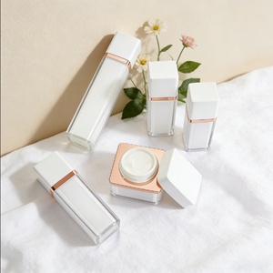 Envase Cosmético Vacío de Lujo Premium de 30 ml, 60 ml, 100 ml, 50 g, Bajo MOQ, Tarro de Crema Acrílico para Mujer, Botella para Rellenar Loción y Suero para el Cuidado de la Piel - Product Image 2