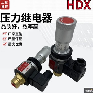 Pressostat HDX HJCS-02H AC250V 3A DC24V pour station hydraulique à huile G1/2 Laiton IP22 - Product Image 5