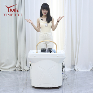 Station <span class=keywords><strong>de</strong></span> thérapie capillaire à circulation à température constante pour salon <span class=keywords><strong>de</strong></span> beauté, compatible avec le lavage des cheveux - Product Image 6